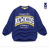 Áo nỉ da cá chữ New Kids Jelis. HA1654 (2 màu)