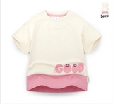 Áo cotton hè mềm phối gấu Good bé trai bé gái Jelis. HA3481