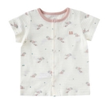 Áo cotton giấy mềm bé trai bé gái Cún xanh baby. HA4816