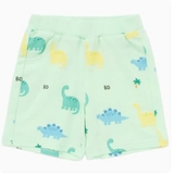 Quần short da cá hè họa tiết khủng long bé trai Cún xanh baby. HA3407