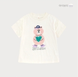 Áo cotton in hình gấu Je Taime bé trai bé gái MM. HA0558