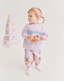 Bộ thun cotton litter bear bé trai bé gái MB. HA0117