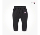 Quần nỉ da cá túi sau in hạt dẻ bé trai bé gái MM. HA4179