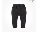 Quần nỉ da cá túi sau in hạt dẻ bé trai bé gái MM. HA4179