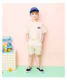 Bộ cotton gấu áo phối màu Great smash bé trai Andi. HA4933