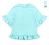 Áo cotton bèo chéo lưng bé gái Jelis. HA3486