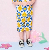 Quần cotton lửng qua gối họa tiết bé trai Hej. HA2236