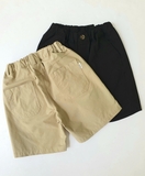 Quần short kaki đi học bé trai Beemon. HA0125