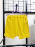 Quần đùi cotton không gân giữa trơn bé trai bé gái MM. HA4378