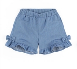 Quần short bèo gấu bò giấy bé gái Andi. HA2162
