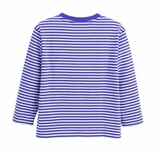 Áo cotton kẻ dài tay Purple bé gái Curly. HA5024