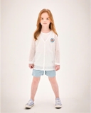 Áo cardigan logo popcorn bé gái Jelis. HA4239