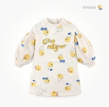 Váy bé gái nỉ da cá tay chuông Cest mignon MM. HA4129