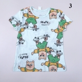 Áo cộc tay cotton giấy / cotton xước May size 100