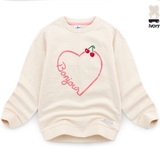 Áo nỉ da cá Jelis hoạ tiết trái tim. HA1550 (2 màu)