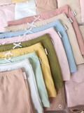 Set 3 chip đùi cotton trơn kháng khuẩn màu ngẫu nhiên (size 110 -160)