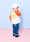 Áo thun raglan logo bé trai đội mũ Hej. HA4240