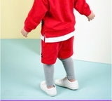 Quần phối short trơn bé trai bé gái Jelis. HA1575