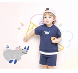 Quần short cho bé trơn Mi-lk Mile. HA0881 (2 màu)