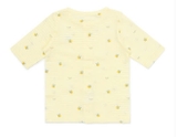 Áo cotton giấy tay lỡ bé trai bé gái Cún xanh baby + Mink. HA4826
