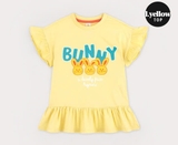 Áo váy cotton Bunny bé gái Hej. HA4617