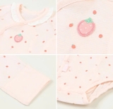 Body tam giác dài tay dâu tây bé gái baby Absorba. HA2194
