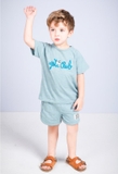 Bộ cotton xước Yeti club bé trai bé gái Jelis. HA2364