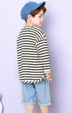 Áo khoác cardigan len mỏng kẻ bé trai bé gái Andi. HA1334