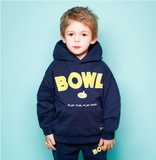 Áo nỉ da cá hoddies Bowl bé trai bé gái Jelis. HA0790