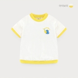 Áo cotton logo bạch tuộc thổi kèn bé trai bé gái MM. HA4262