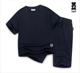 Bộ thun lạnh trơn bé trai bé gái Jelis. HA3350