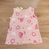 [Organic cotton] Áo ba lỗ cotton giấy in hình hoa xòe Mavarm. HA0954