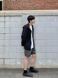 Quần short kaki gió xuất Hàn nam nữ. HA2012
