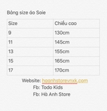 Áo nỉ hoodies tay lỡ có mũ  bé trai bé gái Soie. HA0754 (130cm- 170cm)