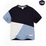 Áo cotton xước phối màu bé trai Andi. HA4554