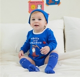 Body cotton tam giác dài tay Monkey, lion bé trai bé gái Miffy. HA0831