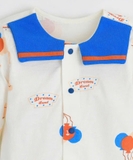 Body thun tam giác cổ thủy thủ xanh bé trai Mmln. HA4634