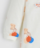 Body thun tam giác cổ thủy thủ xanh bé trai Mmln. HA4634