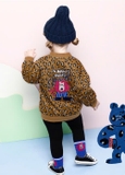 Áo cardigan bé trai bé gái beo nâu MM. HA3747