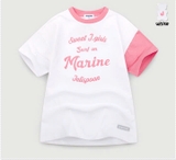 Áo cotton dáng dài Surf on Marine bé gái Jelis. HA3381