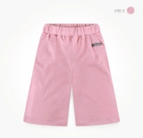 Quần cotton lửng trơn bé trai bé gái MM. HA4308