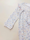 Set body hoa nhí nơ ngực kèm mũ bé gái Minkmui. HA2421