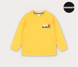 Áo thun mềm logo ngực Hej bonito bé trai bé gái. HA3506