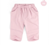 Quần cotton lửng trơn bé trai bé gái Andi. HA3598
