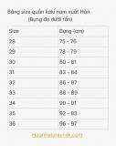 Quần nam KINLOCH xuất Hàn