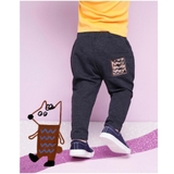 Quần nỉ da cá chữ túi sau chữ My Puppy MM. HA1309 (2 màu)