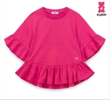 Áo cotton tay gấu bèo bé gái Jelis. HA2108