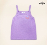 Áo hai dây cotton xước mềm cá sấu Dino bé trai bé gái Moli. HA3244