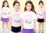 Áo cotton tay bèo It's your day bé gái Andi. HA3441