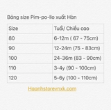 Quần legging ngố Pim-pollo họa tiết cái kem. HA0516 (5 màu)